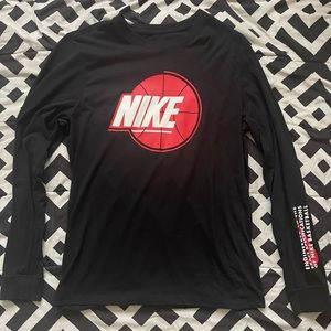 Long sleeve Nike basketball t shirt
